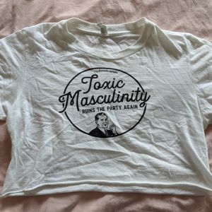 MyFavorite Murder crop top, small